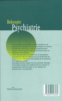 Beknopte psychiatrie achterzijde