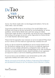 De Tao van service achterzijde