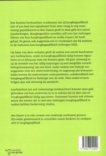 Verborgen hoogbegaafdheid achterzijde