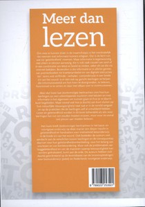 Meer dan lezen achterzijde