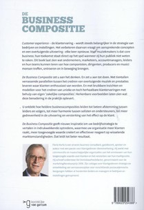 De business compositie achterzijde