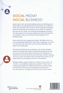 Social media? Social business! achterzijde