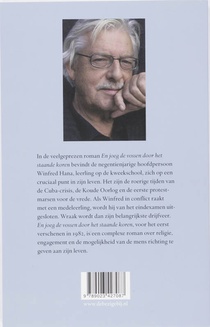 En joeg de vossen door het staande koren achterzijde