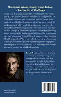 De tranen van Mata Hari achterzijde