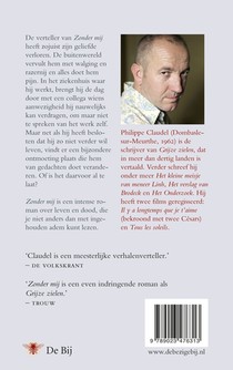 Zonder mij achterzijde