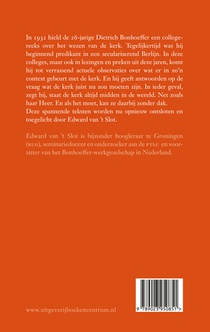 De levende kerk achterzijde