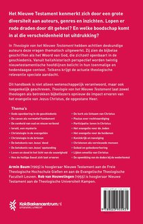 Theologie van het Nieuwe Testament achterzijde
