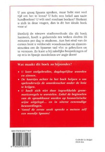 Snel en vlot Spaans leren spreken en begrijpen achterzijde