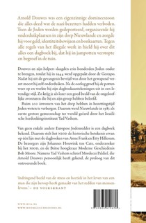 Het geheime dagboek van Arnold Douwes, Jodenredder achterzijde