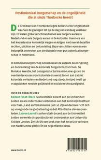 Koloniaal burgerschap achterzijde