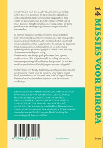 Veertien missies voor Europa achterzijde