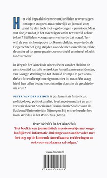 Weg uit het witte huis achterzijde