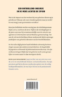Niet alles blijft geheim achterzijde