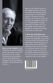 Over de rand laait vuur achterzijde