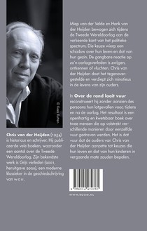 Over de rand laait vuur achterzijde