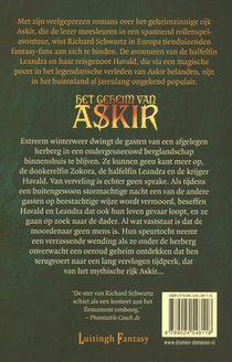 Het geheim van Askir 1 - De eerste hoorn achterzijde