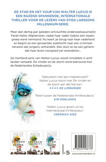 De stad en het vuur achterzijde
