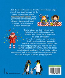 Koning Winter valt in het water achterzijde