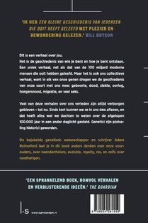 Een kleine geschiedenis van iedereen die ooit heeft geleefd achterzijde