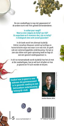 Voedsel voor je geest achterzijde