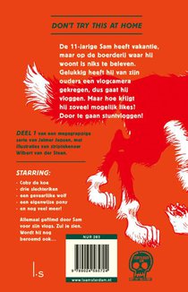 Stuntvlogger Sam en de wolf van Weverseind achterzijde