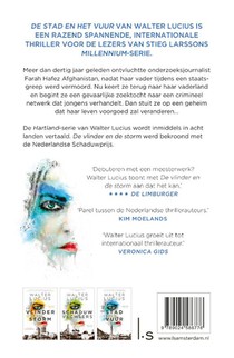 De stad en het vuur achterzijde