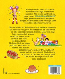 Taart met zomerkoninkjes achterzijde