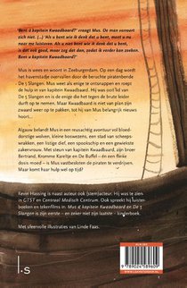 Mus en kapitein Kwaadbaard en De 5 slangen achterzijde