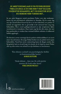 De angstverzamelaar achterzijde