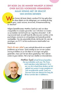 Denk als een rebel achterzijde