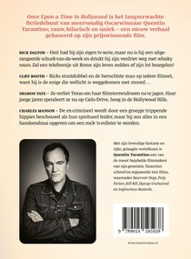 Once Upon a Time in Hollywood achterzijde