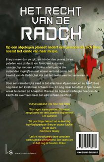 Het Recht van de Radch achterzijde