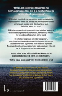 Antrax eiland achterzijde