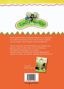 Chimpansee te koop achterzijde