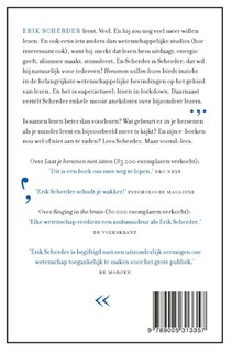 Hersenen willen lezen achterzijde