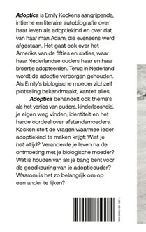Adoptica achterzijde
