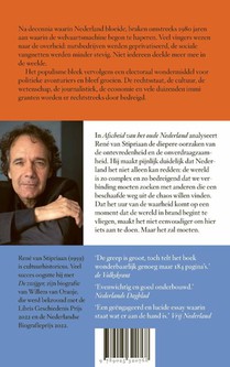 Afscheid van het oude Nederland achterzijde