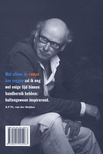 Wat alleen de roman kan zeggen achterzijde