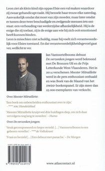 De man die haast had achterzijde