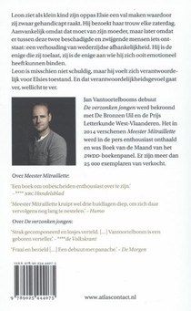 De man die haast had achterzijde