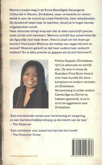 Het boek van Memory achterzijde