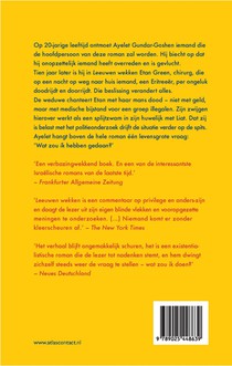 Leeuwen wekken achterzijde