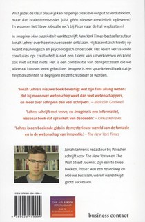 Imagine hoe creativiteit werkt achterzijde