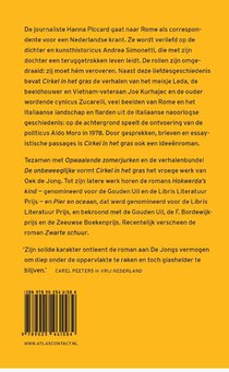 Cirkel in het gras achterzijde