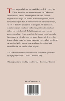 Testament van de ziel achterzijde