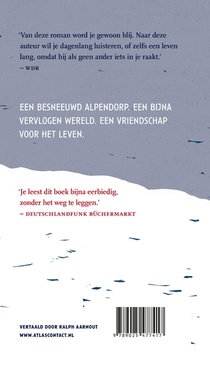 Door de sneeuw achterzijde