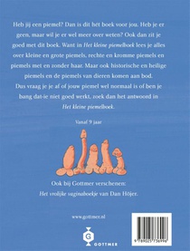 Het kleine piemelboek achterzijde