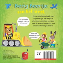 Bezig Beertje aan het werk achterzijde