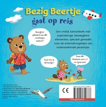 Bezig Beertje gaat op reis achterzijde