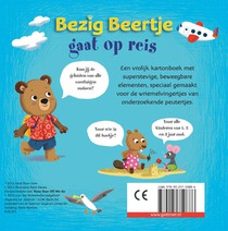 Bezig Beertje gaat op reis achterzijde